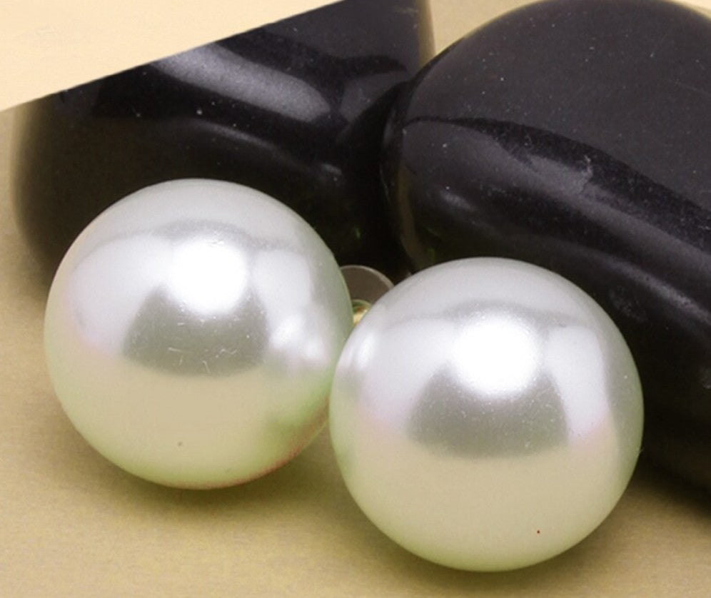 Jazz And Sizzle Pink Floral Pearl Beaded Drop Earrings