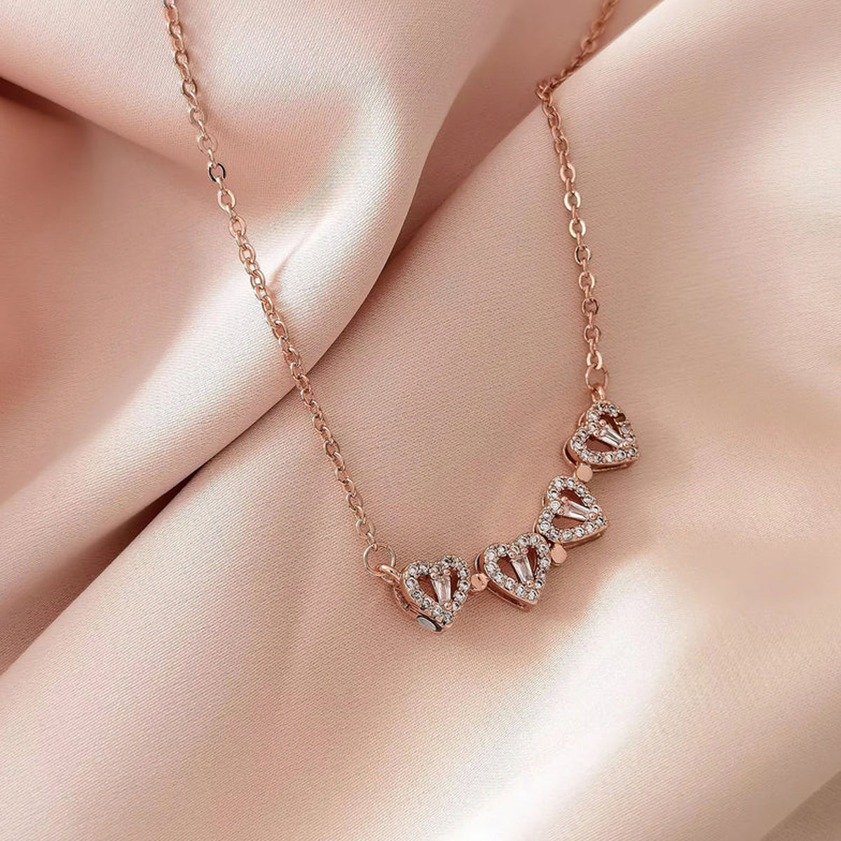 Jazz and Sizzle Combo Set of 3 Pendant Locket Necklace For women