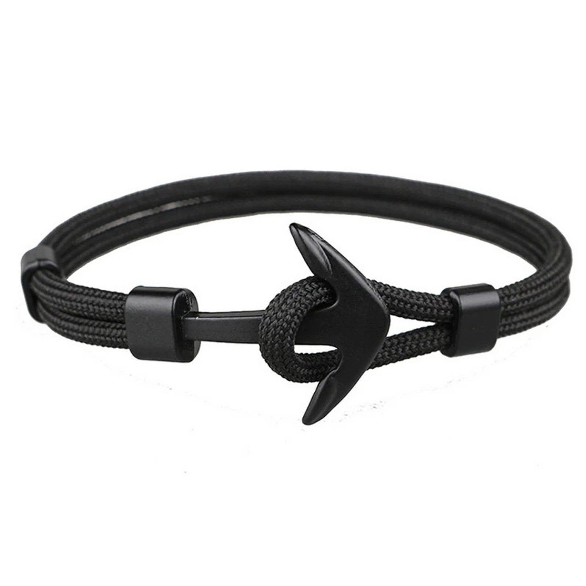Jazz and Sizzle Men Leather Wraparound Bracelet