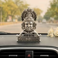Silver Plated Jai Shree Shyam Idol for Home, Car & Workplace