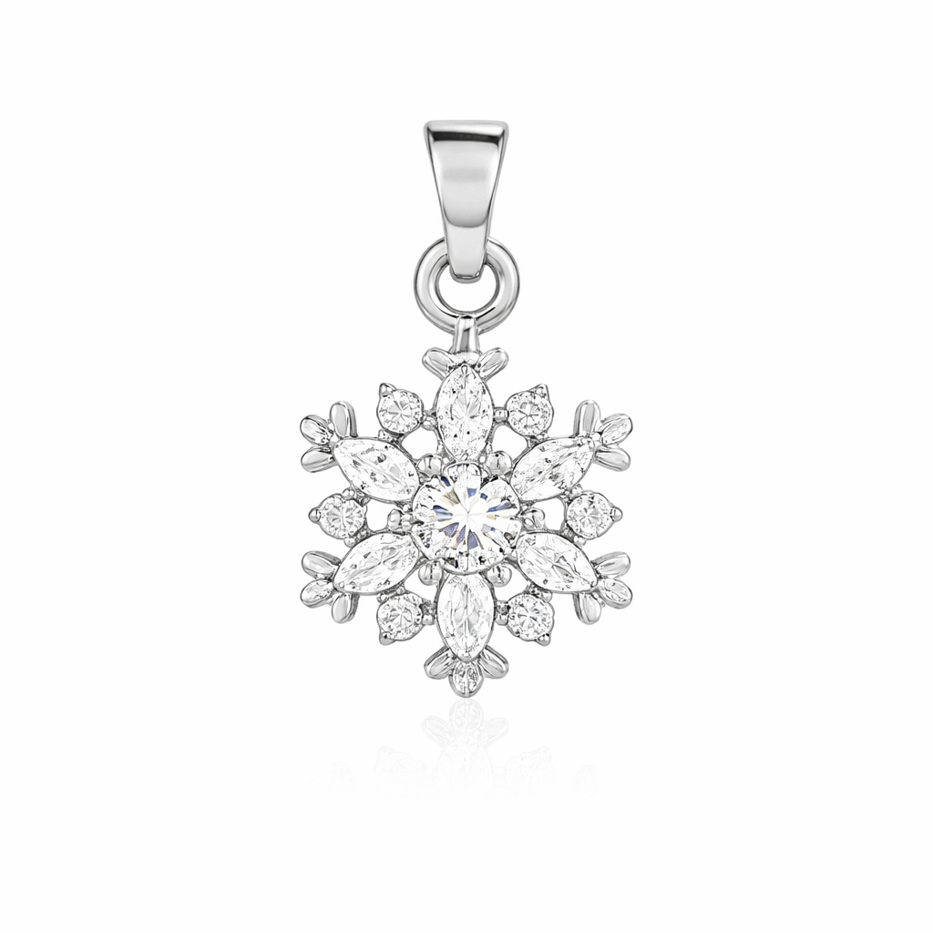 Diamond Frost Bloom Pendant