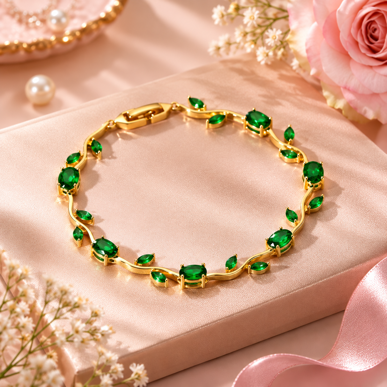 Viral Trending Princess Tulip Bracelet | Anti Tarnish