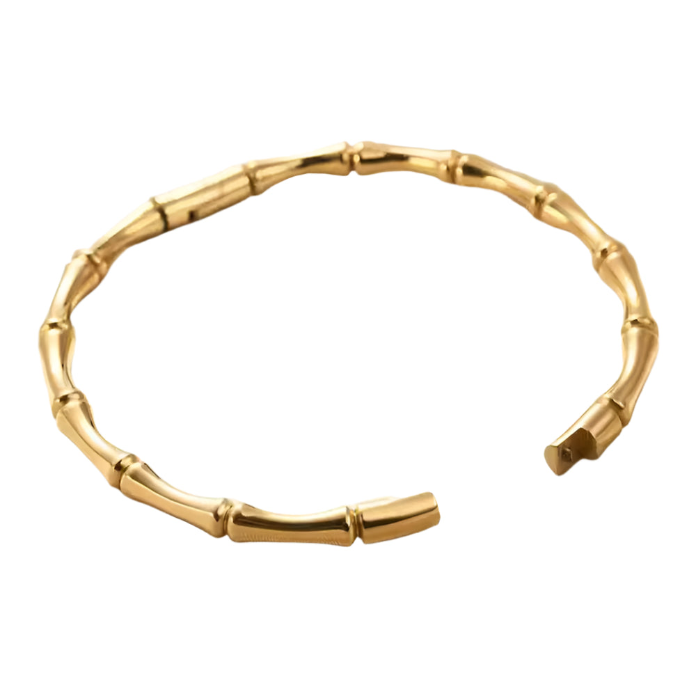 Jazz and Sizzle Unisex Gold-Plated Bangle Style Bracelet