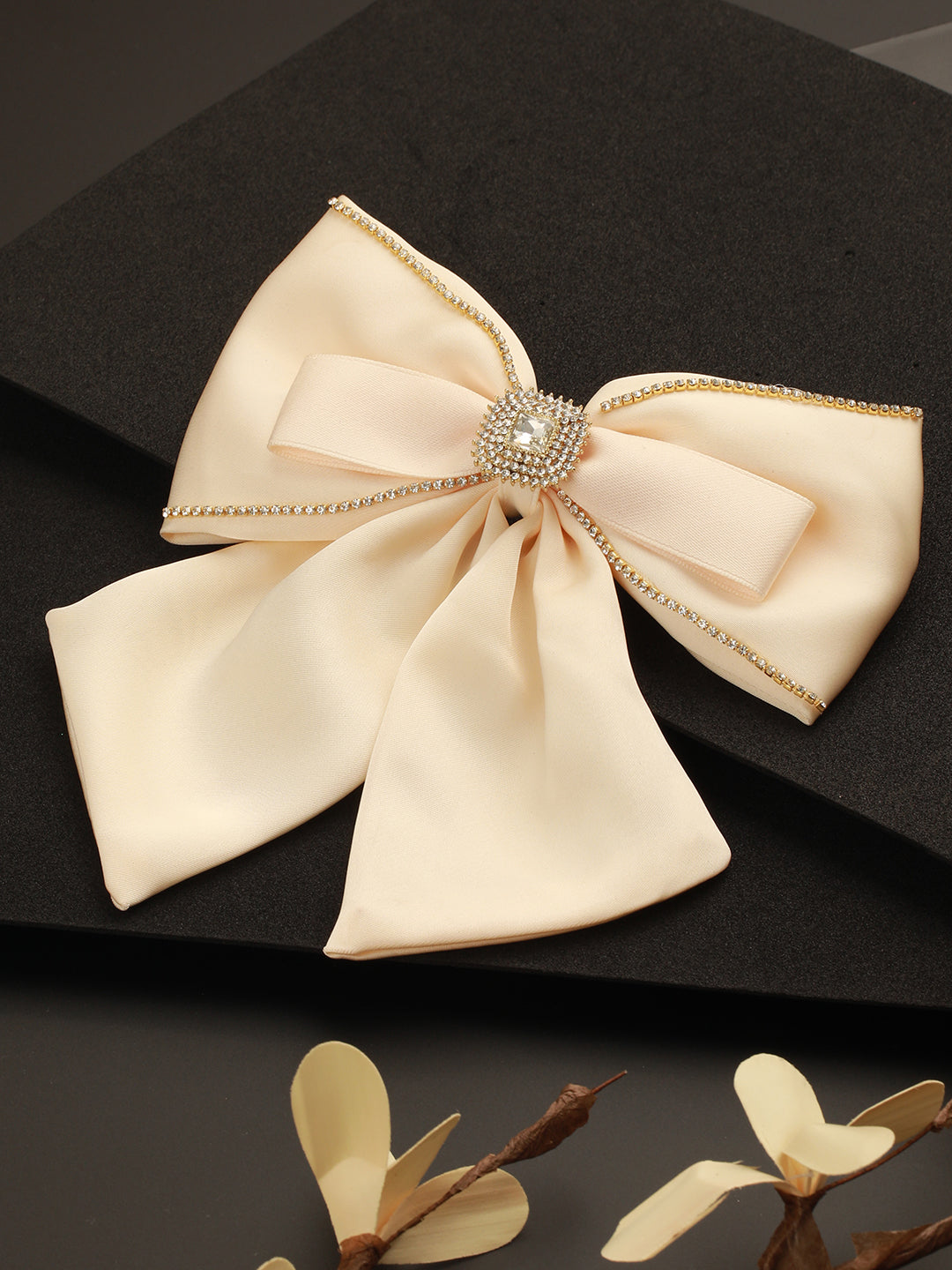 Women Embellished French Barrette - Jazzandsizzle