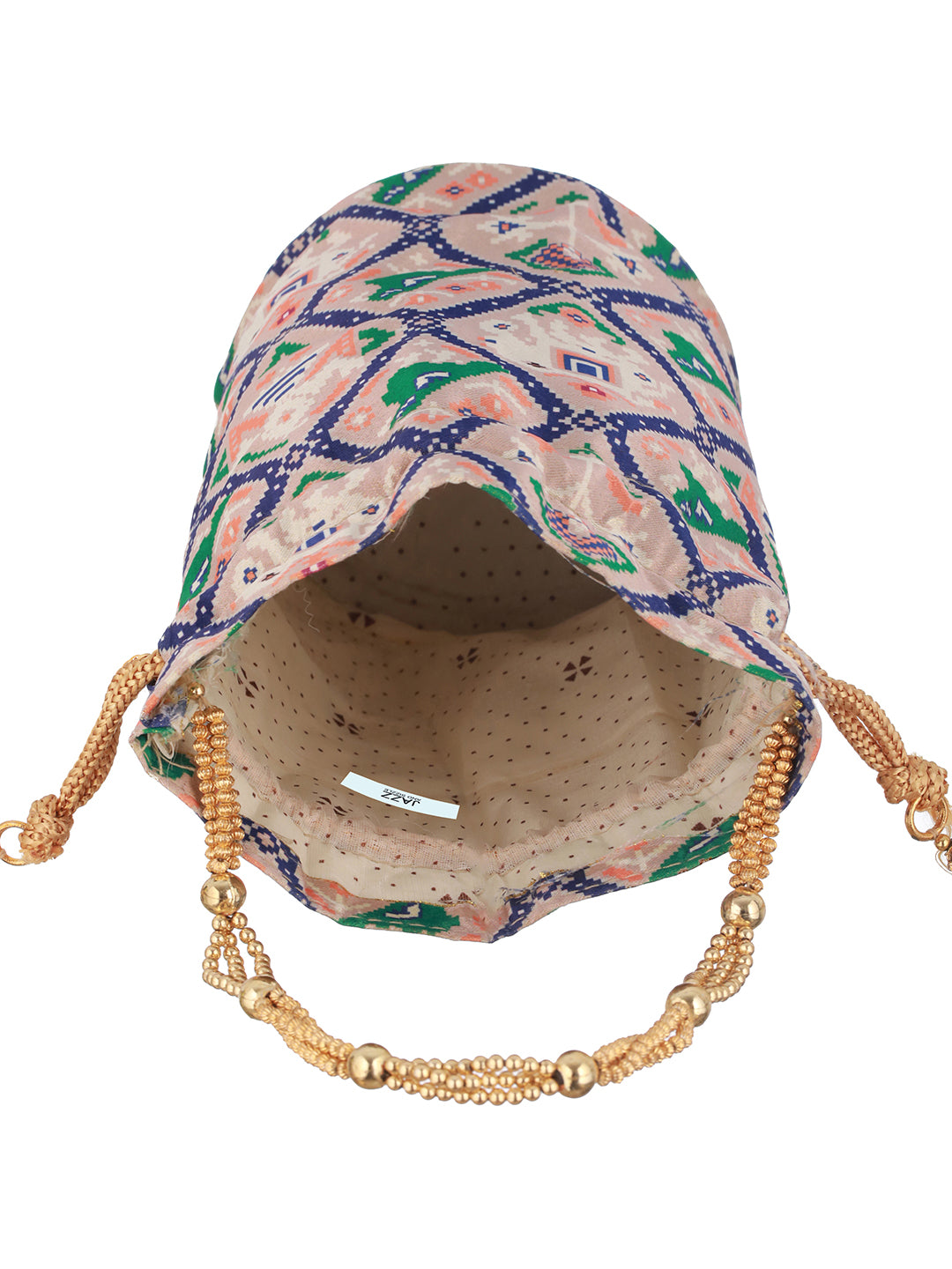 Printed Multicolored Polti Clutch - Jazzandsizzle