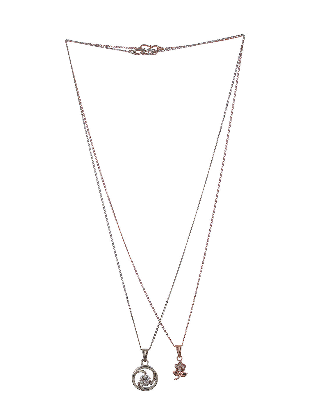 Set of 2 Rose Gold-Plated Chain - Jazzandsizzle