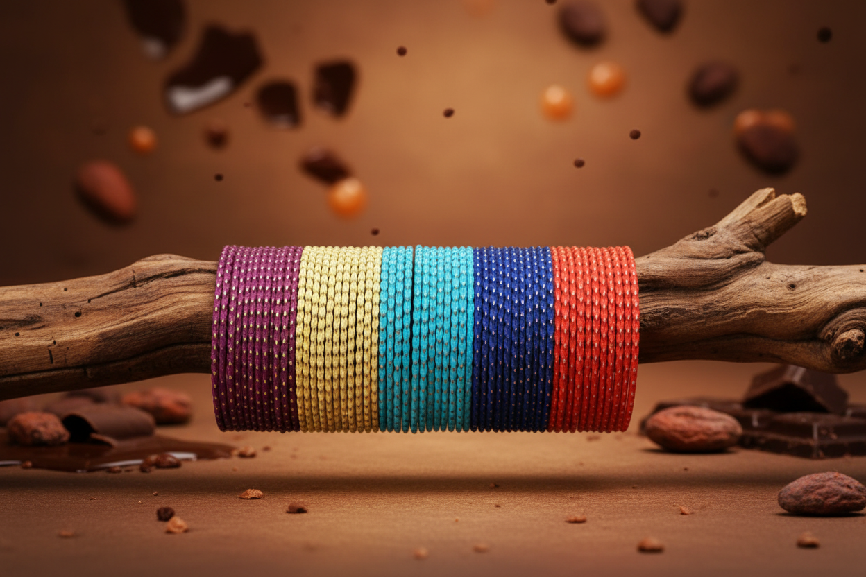 Jazz And Sizzle Multi-Color Set of 144 Bangles for Women and Girls Bangles