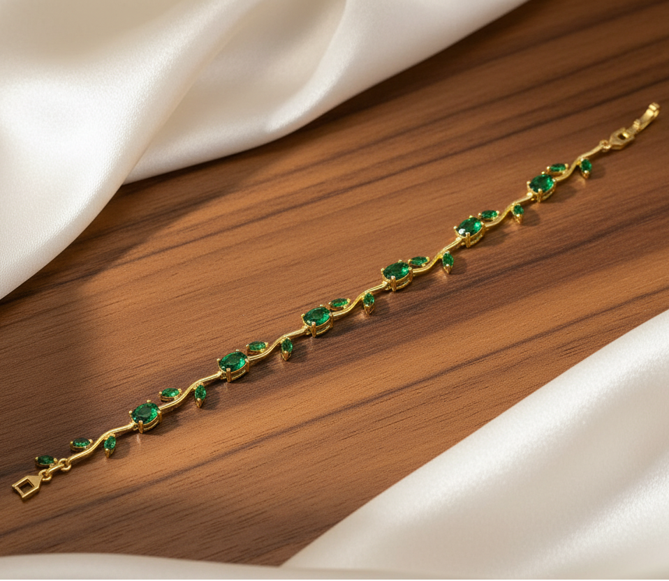 Jazz And Sizzle Viral Trending Princess Tulip Bracelet | Anti Tarnish