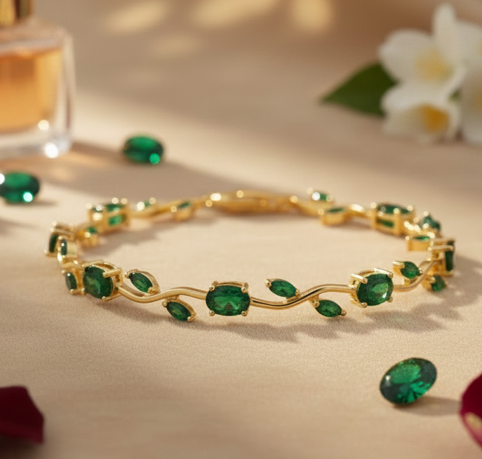 Jazz And Sizzle Viral Trending Princess Tulip Bracelet | Anti Tarnish
