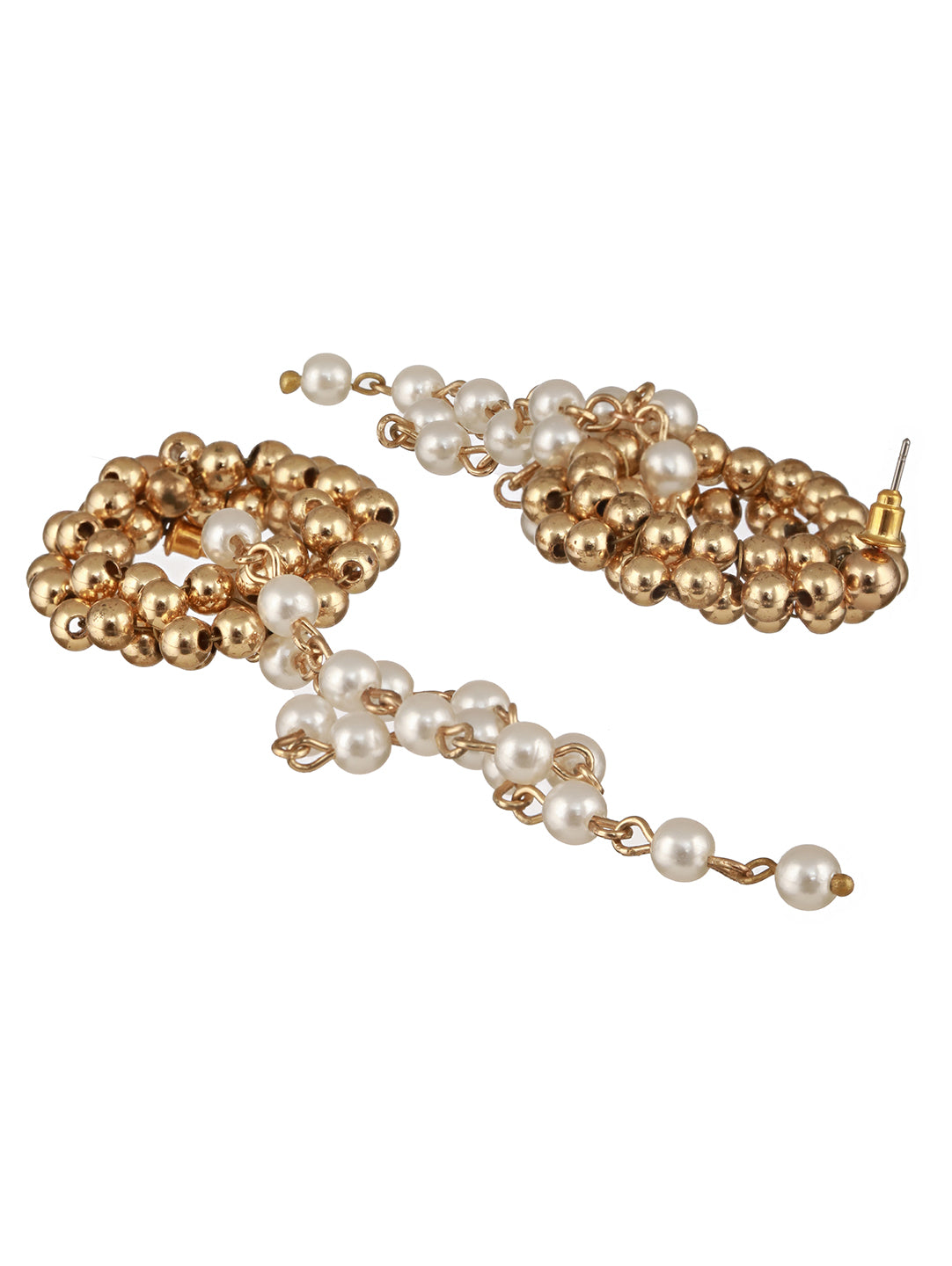 Jazz And Sizzle Pearl Beaded Drop Earrings