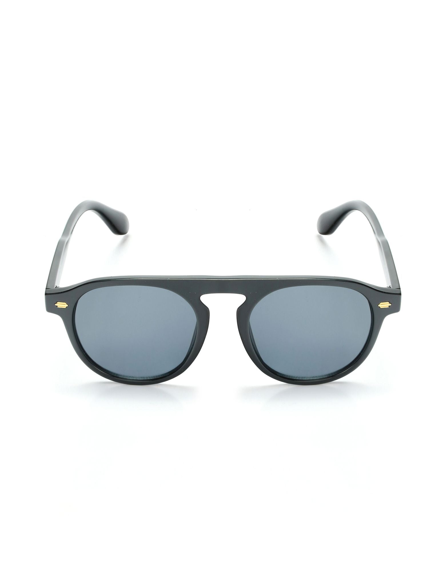 Adult Black Lens & Black Aviator Sunglasses with UV Protected Lens - Jazzandsizzle