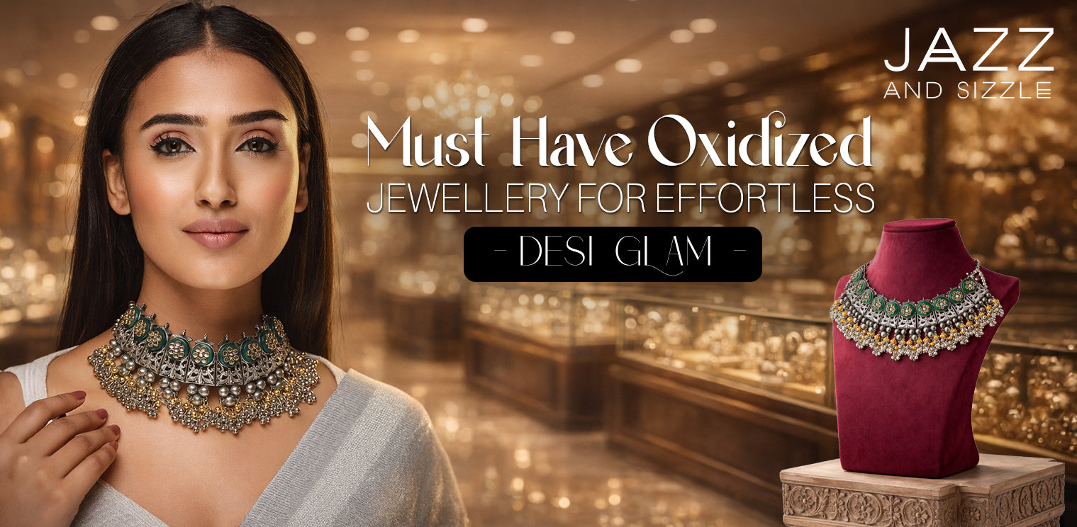 Oxidized jewellery for women