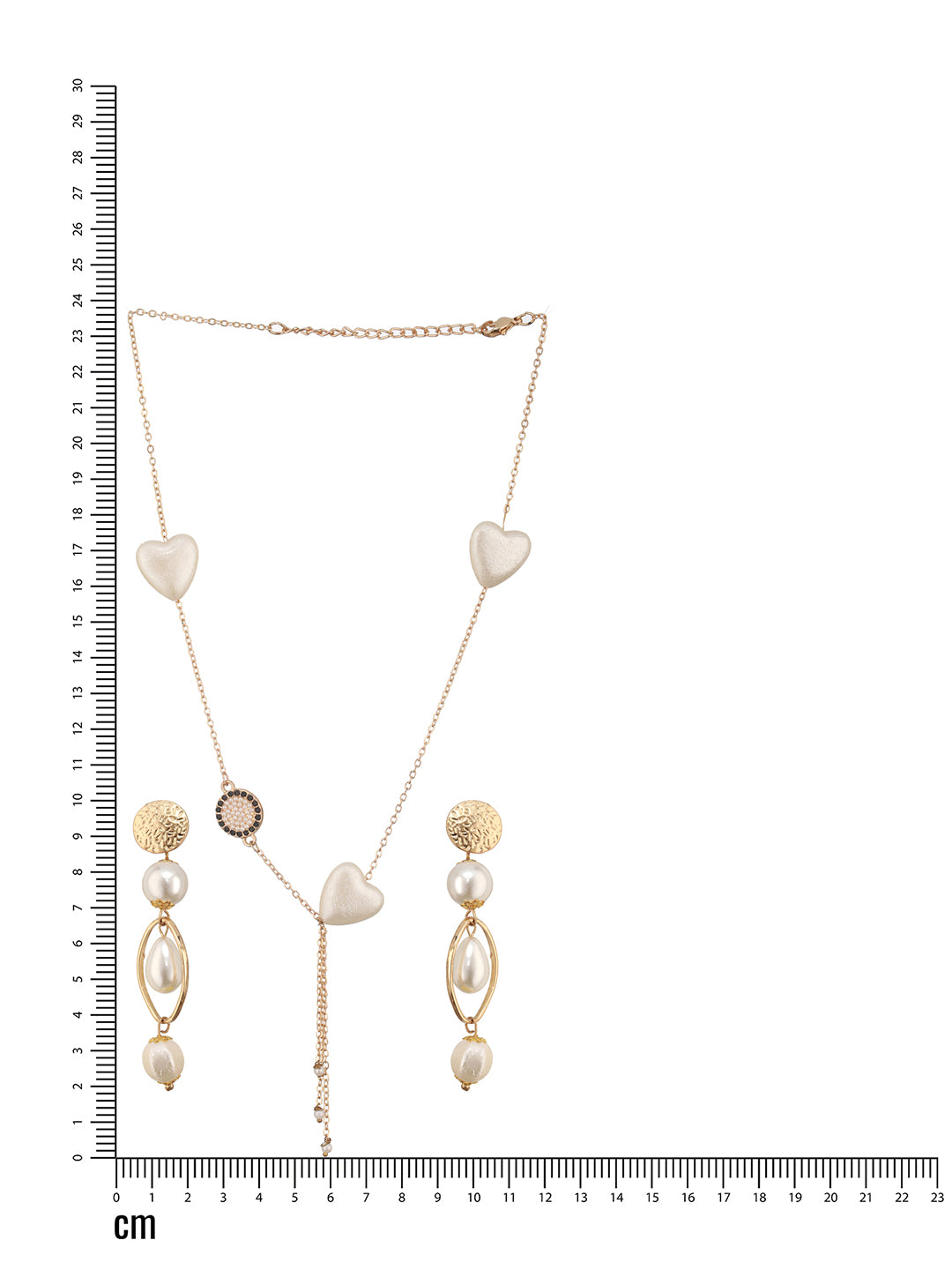 Jazz And Sizzle Gold-Plated Pearls Beaded Jewellery Set