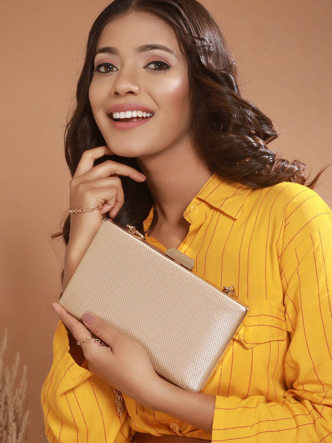 Shoulder Strap Box Clutches - Jazzandsizzle