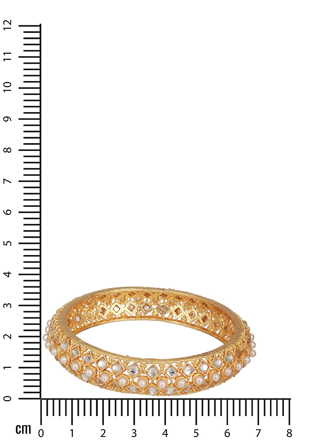 Set Of 4 Gold-Plated Bangles - Jazzandsizzle