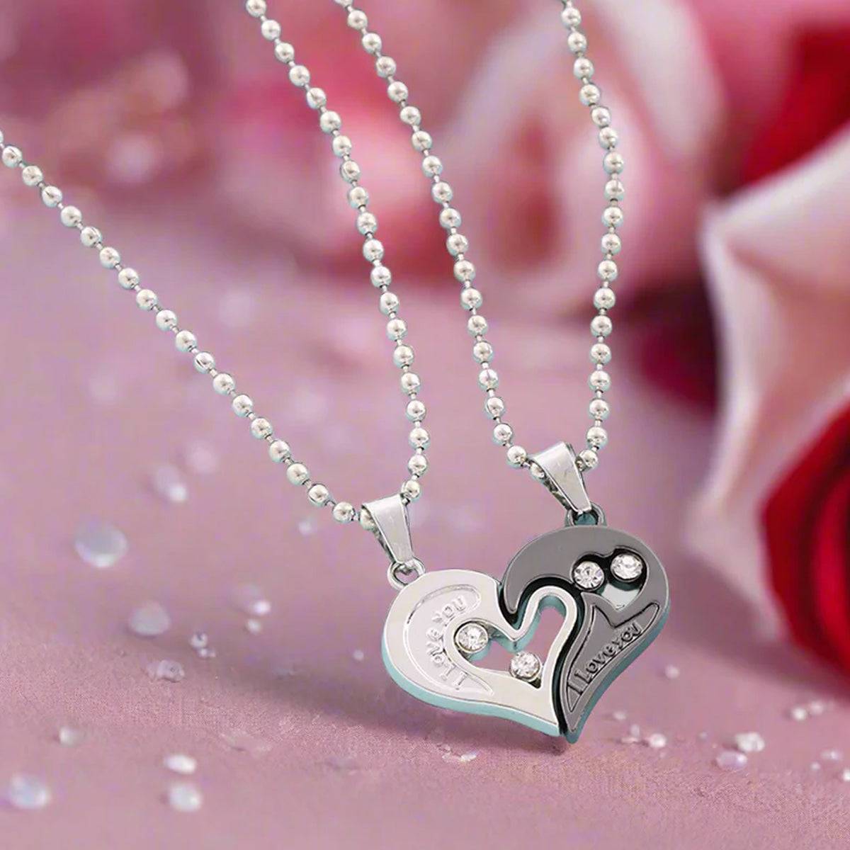 Jazz and Sizzle Combo Set of 3 Pendant Locket Necklace For women