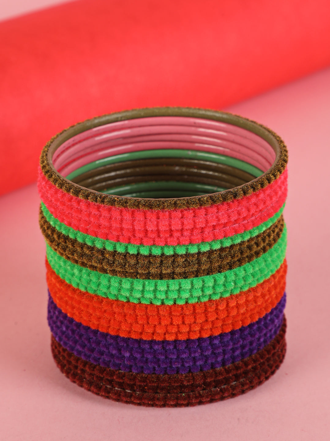 Set Of 24 Solid Handcrafted Bangles - Jazzandsizzle