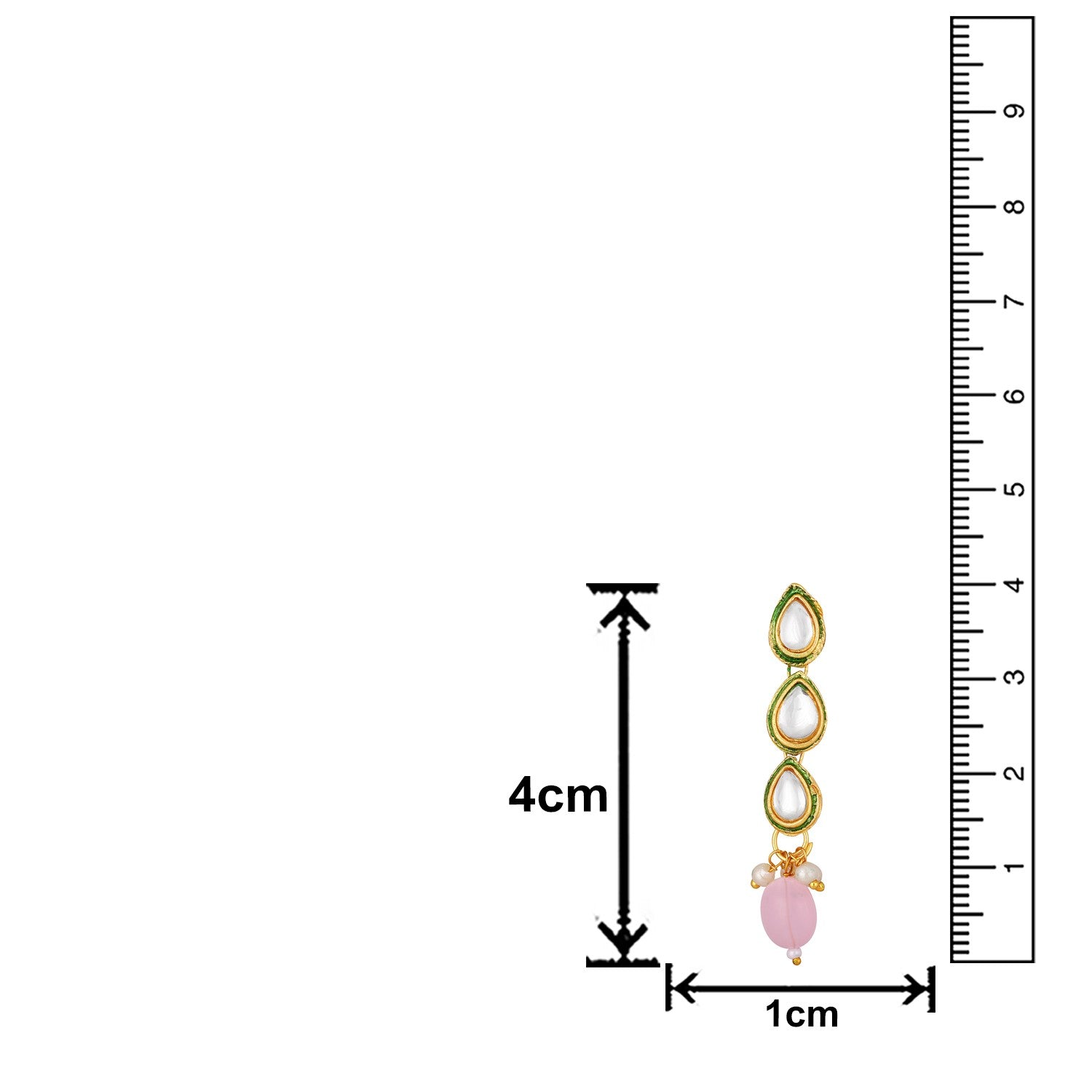 Jazz And Sizzle Gold-Plated Kundan Studded & Beaded Jewellery Set With Maangtikka