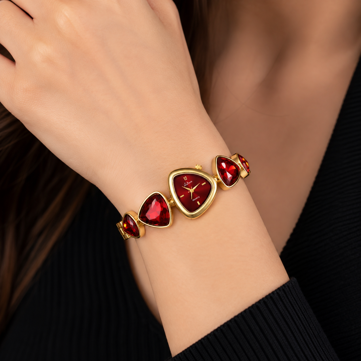 Ruby Royale Bracelet Watch