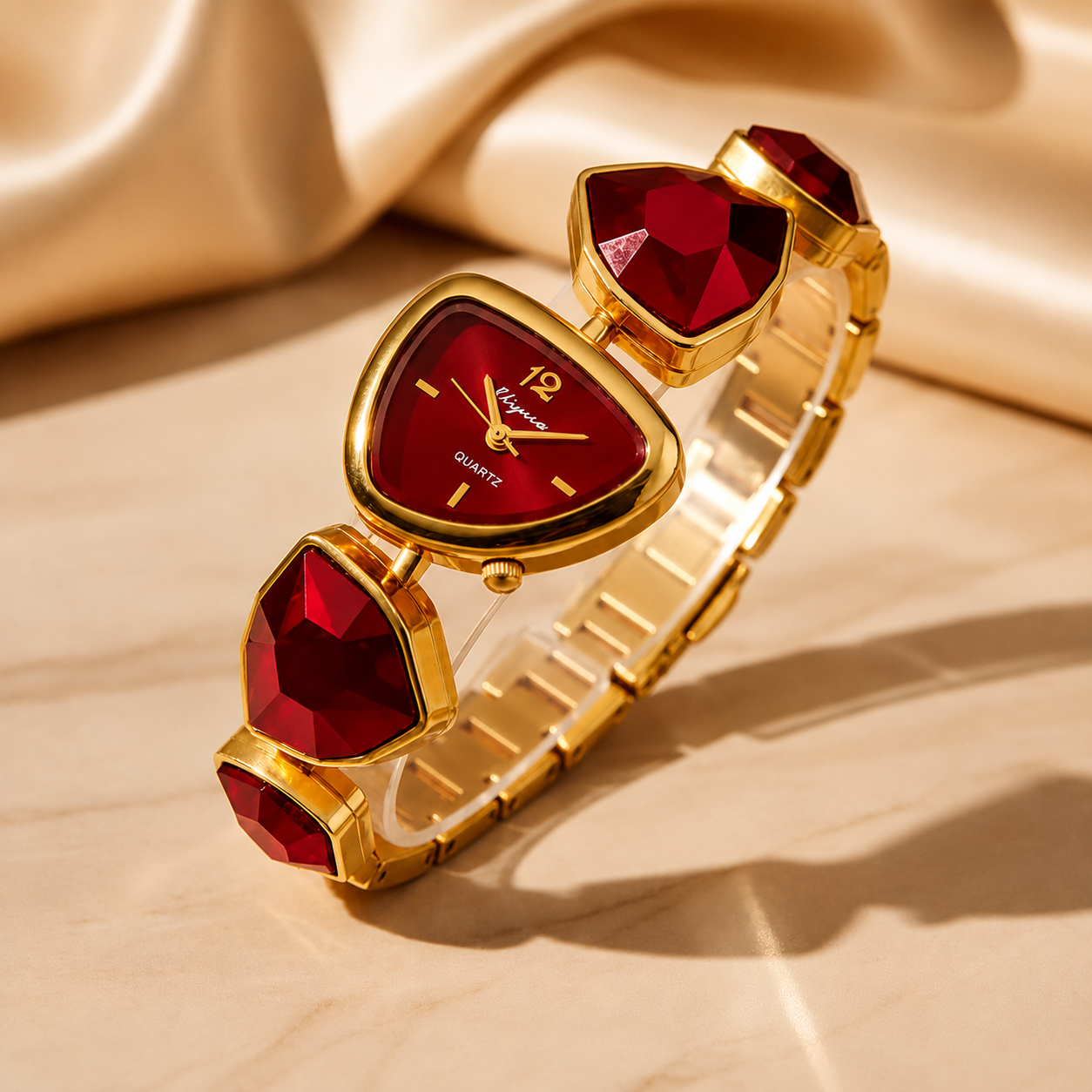 Ruby Royale Bracelet Watch