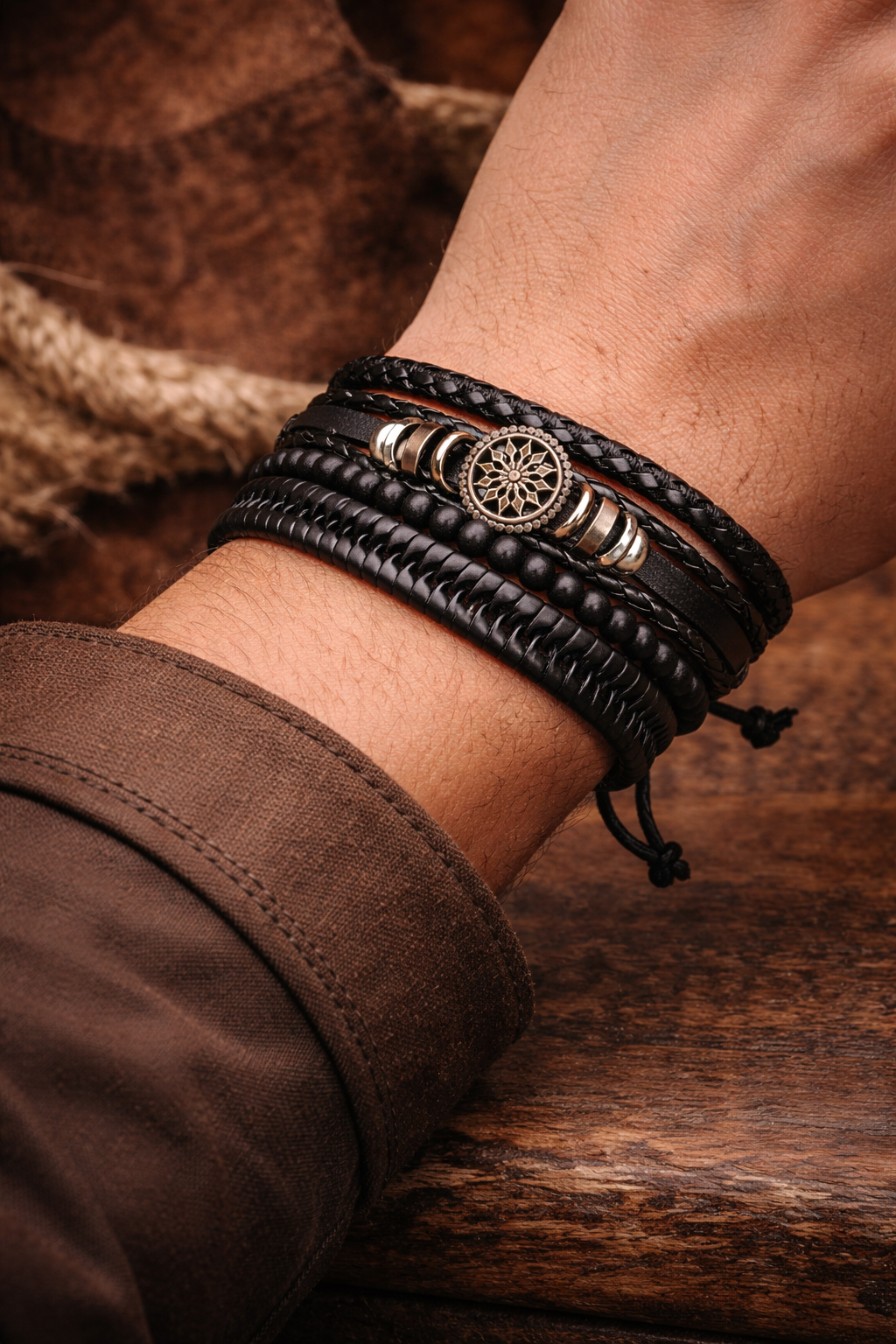 Jazz And Sizzle Men's Bracelet