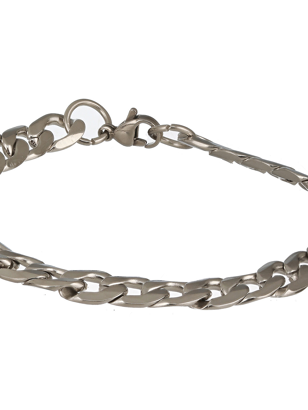 Men Silver-Plated Link Bracelet