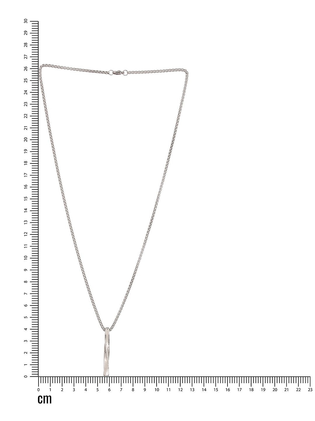 Silver-Toned Silver-Plated Necklace - Jazzandsizzle