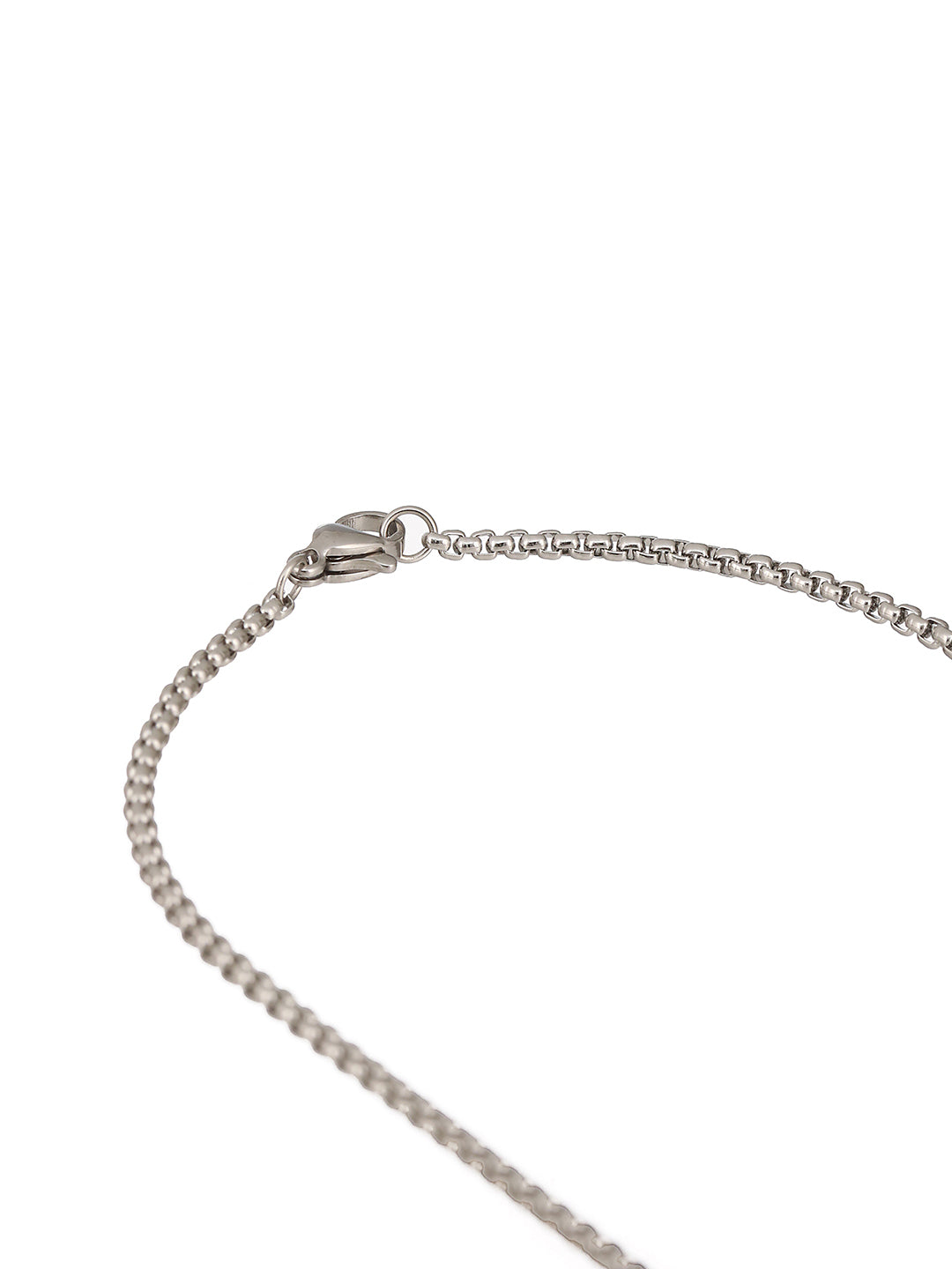 Men Silver-Plated Necklace - Jazzandsizzle