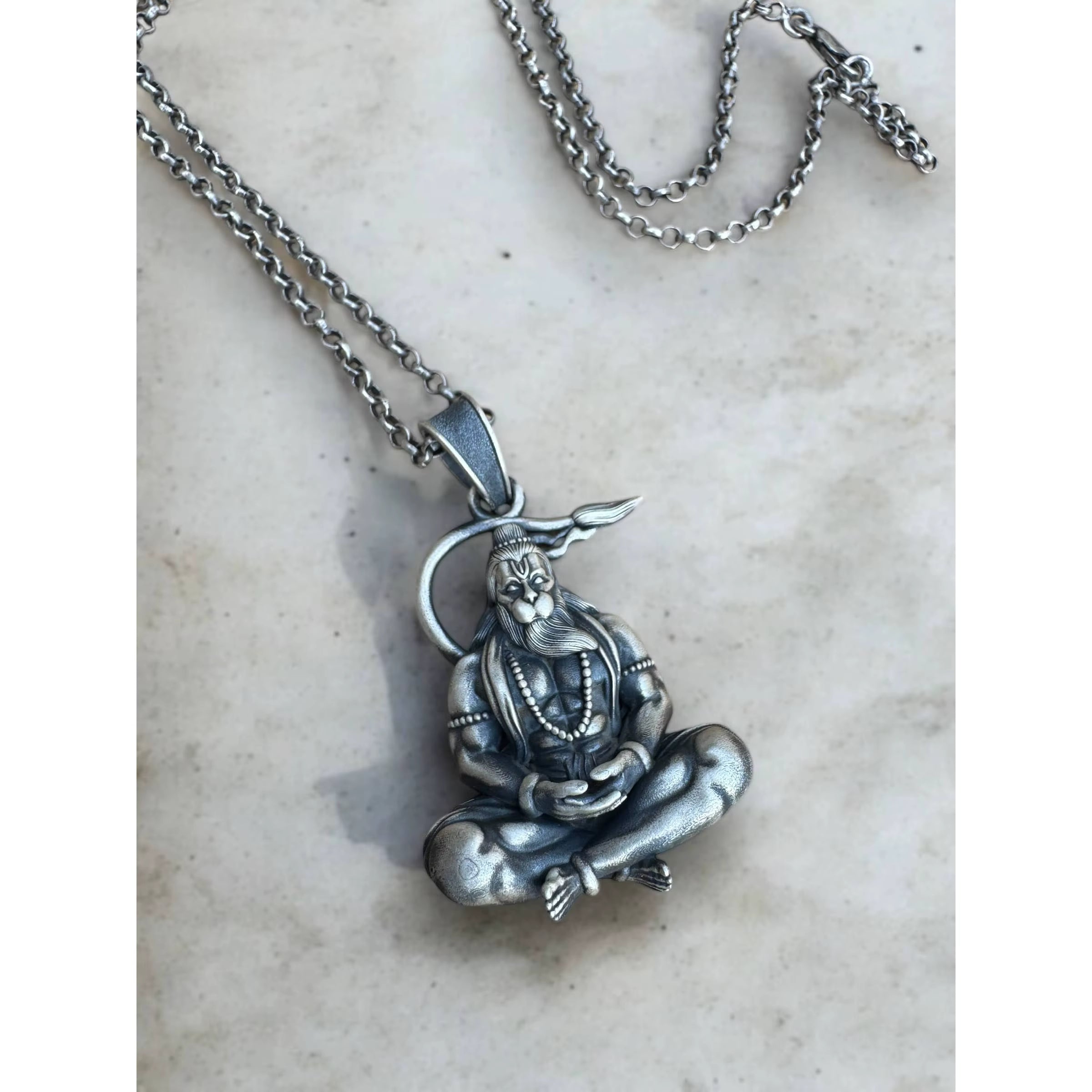 Jazz And Sizzle Bajrangbali Religious Hinduism Fashion Pendant Necklace