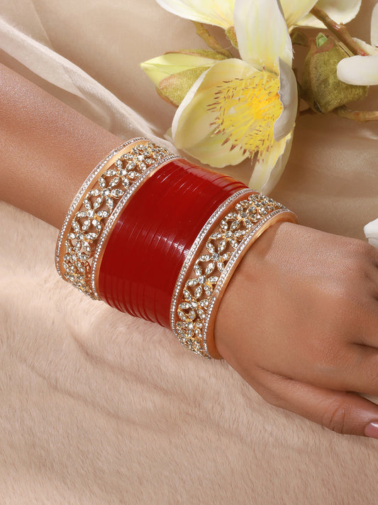 Set Of 36 Gold Plated Bangles - Jazzandsizzle