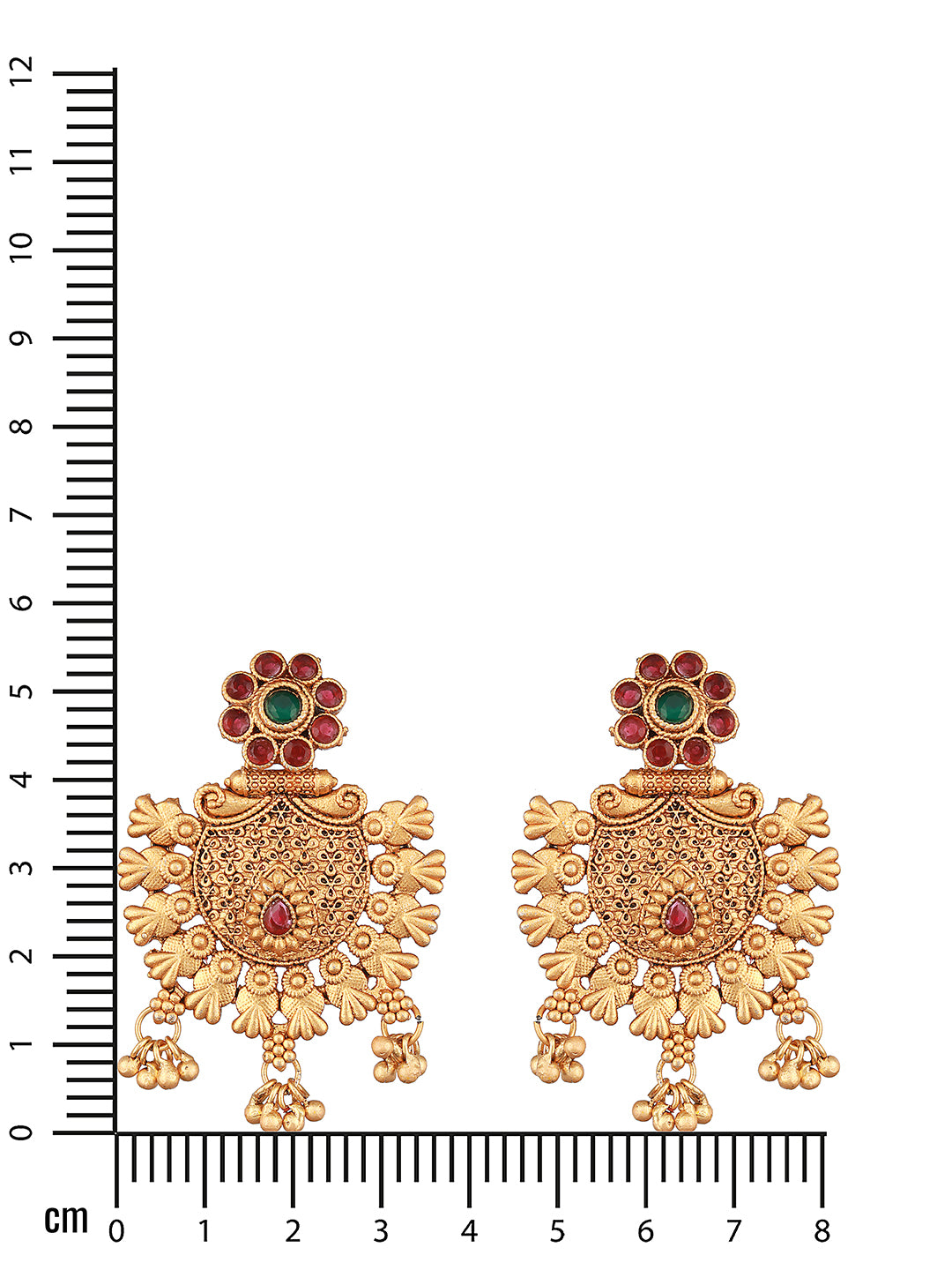 Gold-Toned Classic Drop Earrings - Jazzandsizzle