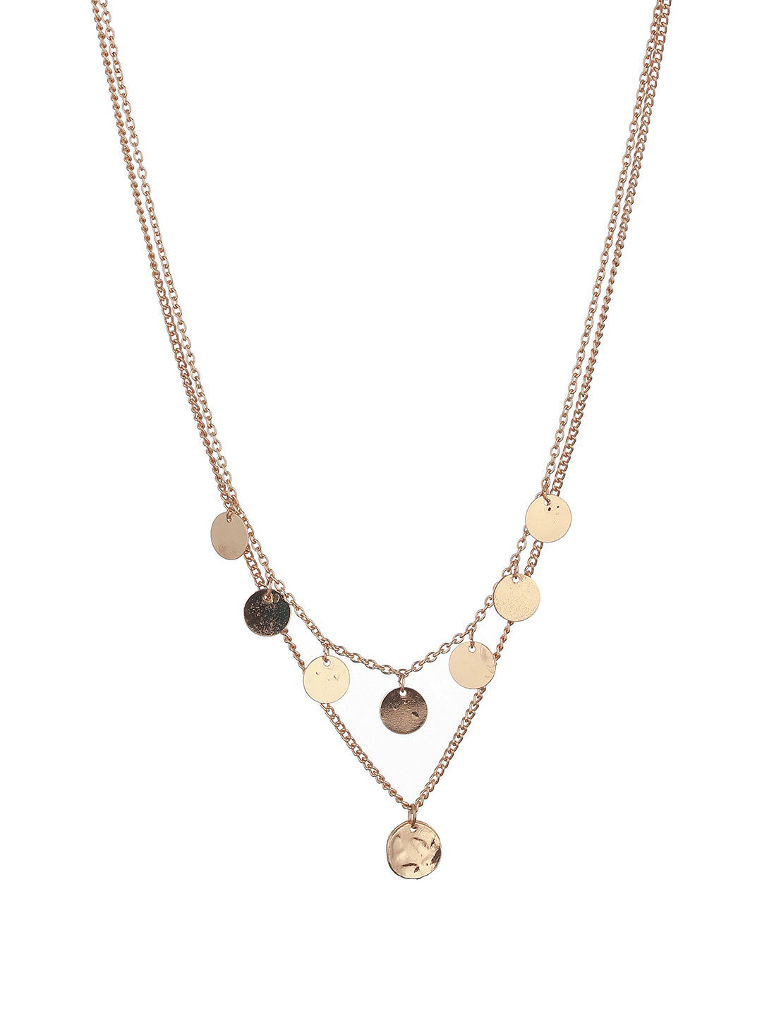 Gold-Plated Layered Necklace - Jazzandsizzle