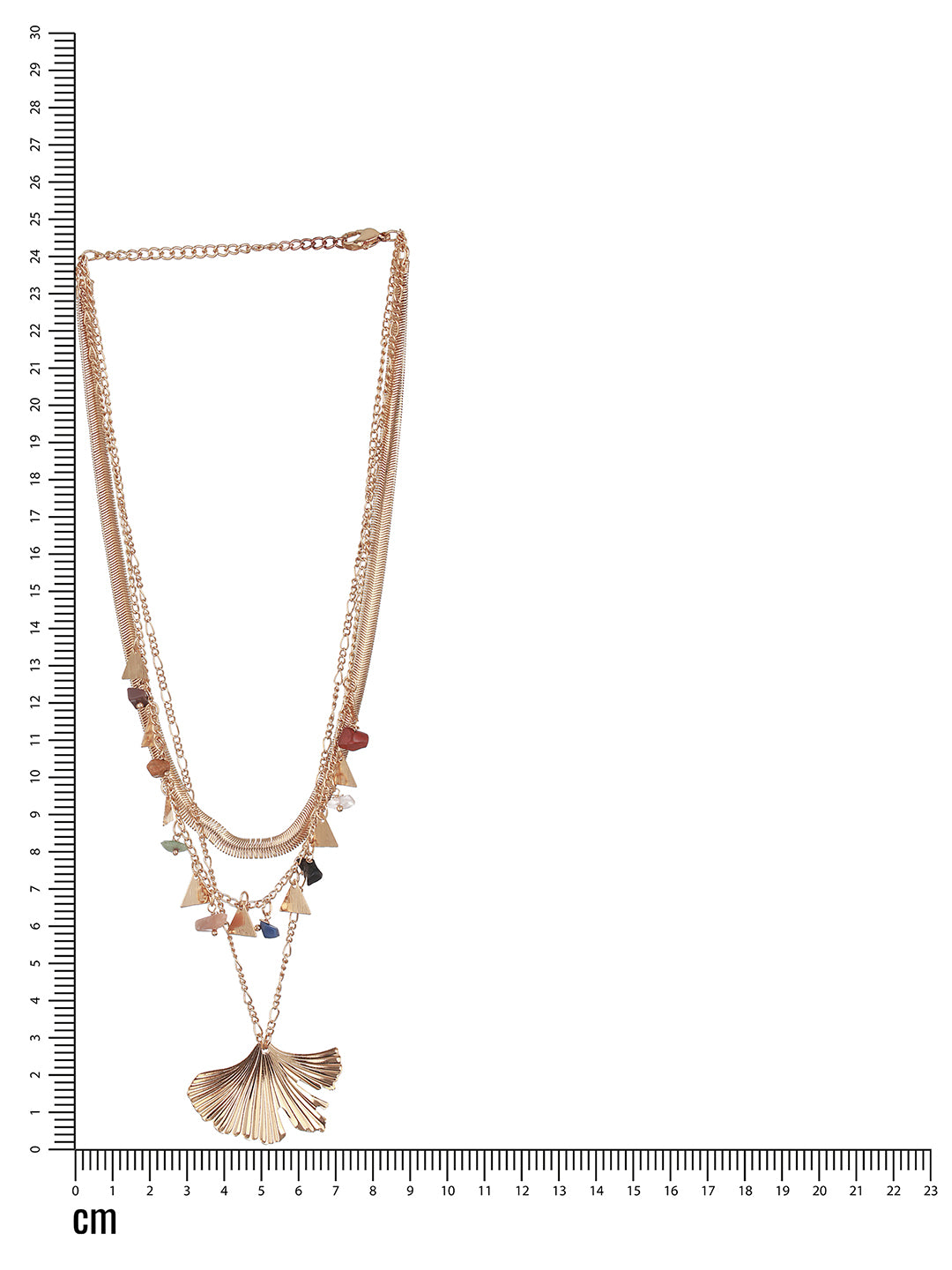 Gold-Plated Layered Necklace - Jazzandsizzle