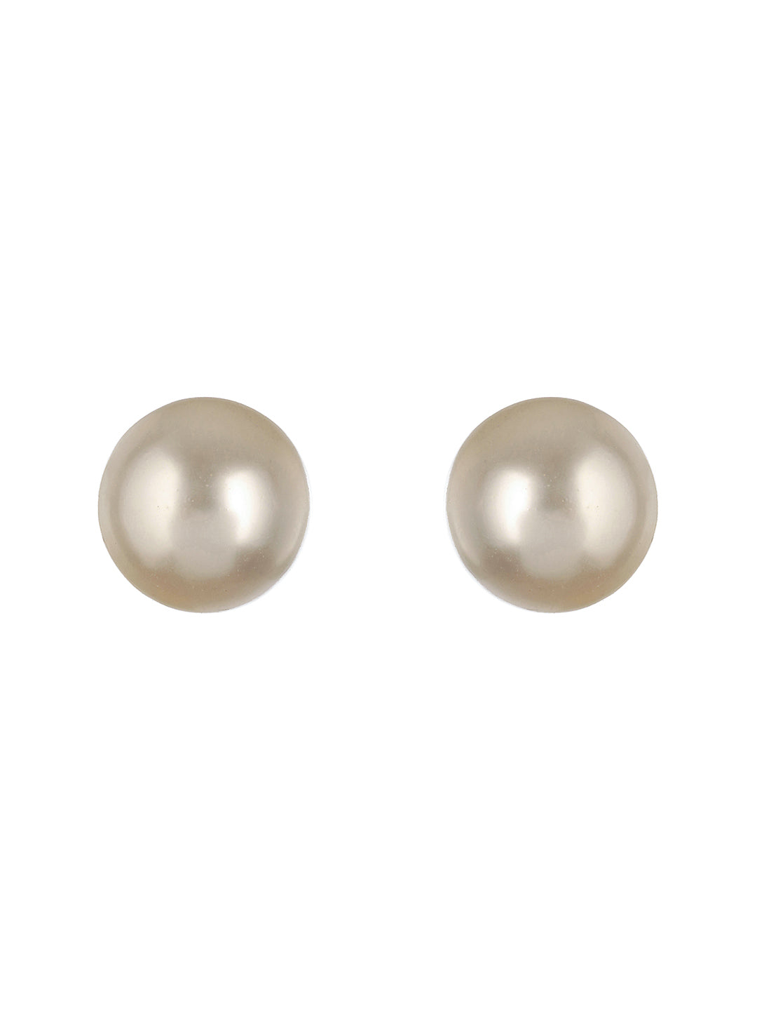 Set of 4 White Contemporary Studs Earrings - Jazzandsizzle