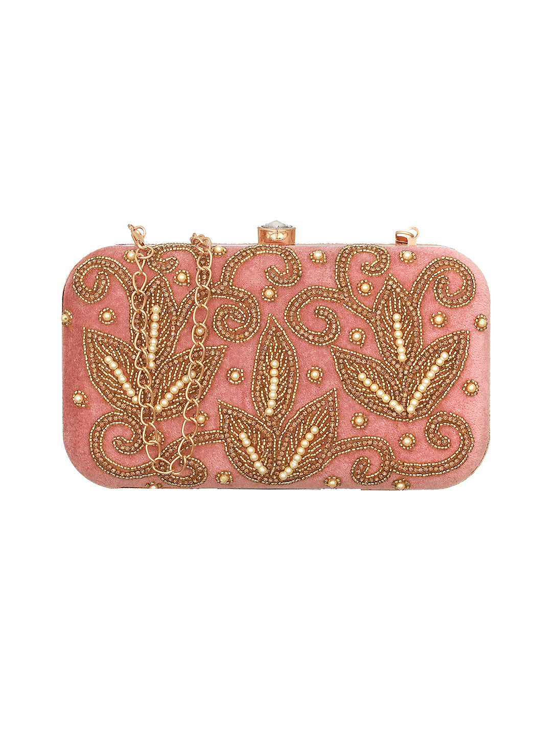 JAZZ AND SIZZLE BEADED WORK BOX CLUTCH - Jazzandsizzle