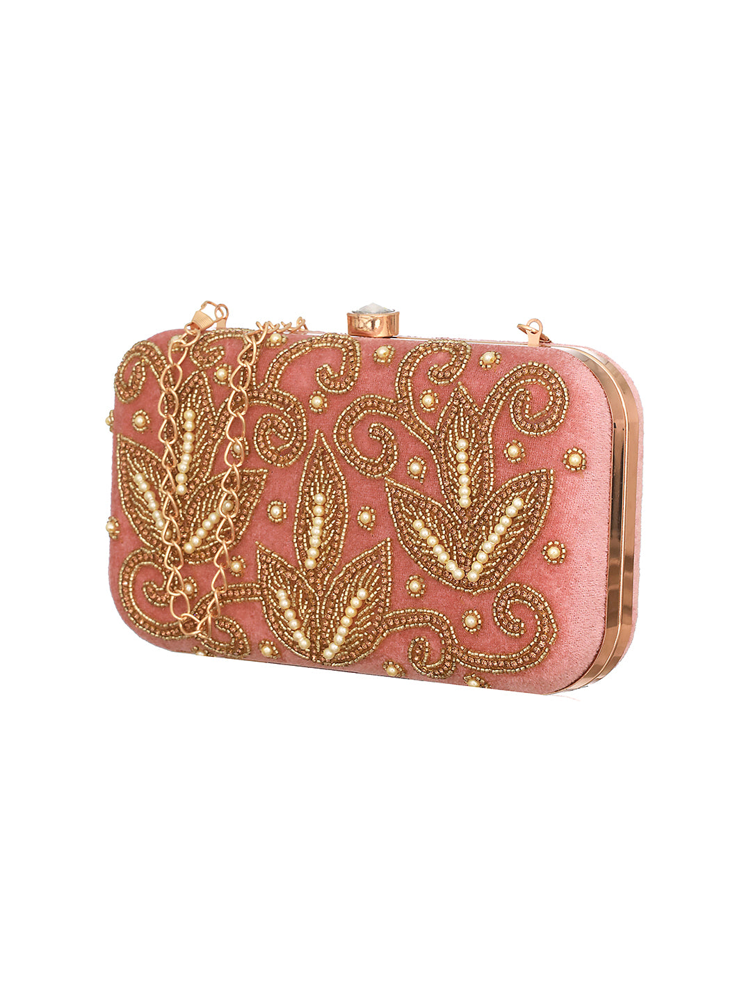 JAZZ AND SIZZLE BEADED WORK BOX CLUTCH - Jazzandsizzle