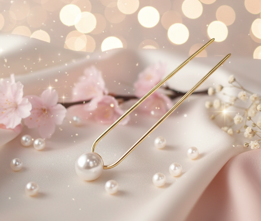 Jazz and Sizzle Women Pearl Embellished Hair Stick