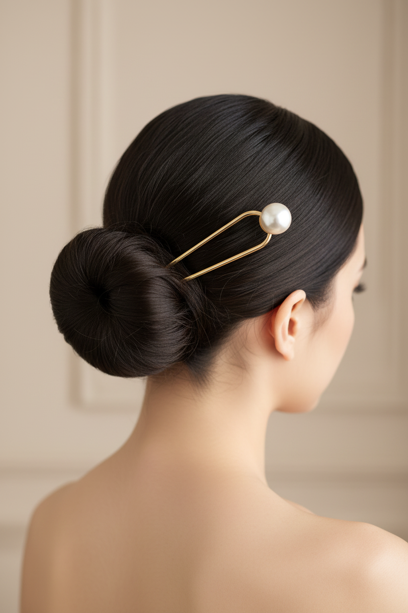 Jazz and Sizzle Women Pearl Embellished Hair Stick