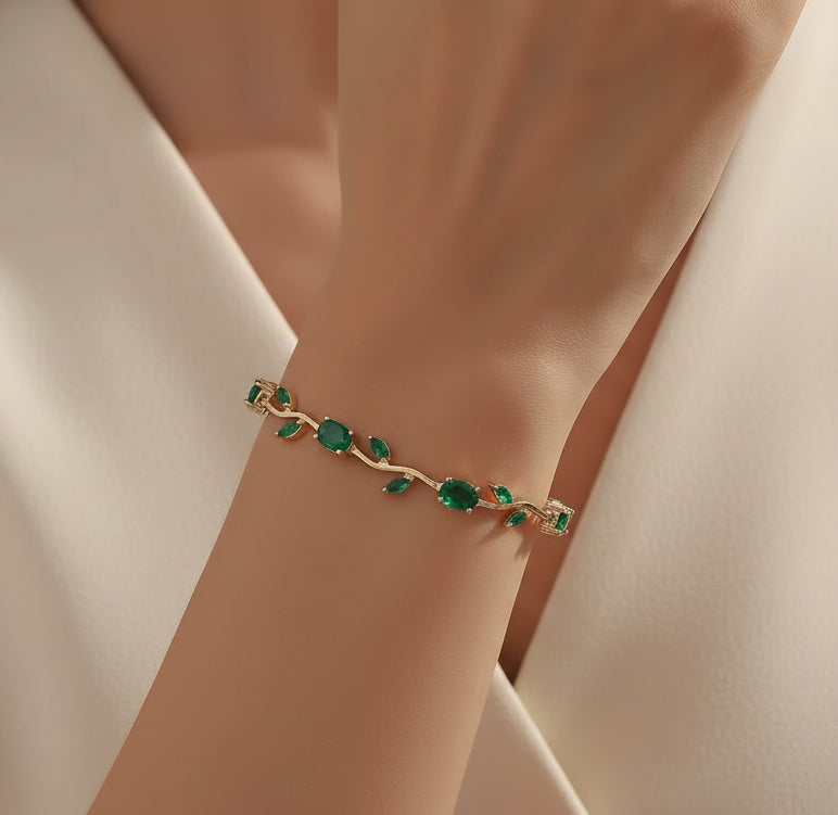 Jazz And Sizzle Viral Trending Princess Tulip Bracelet | Anti Tarnish