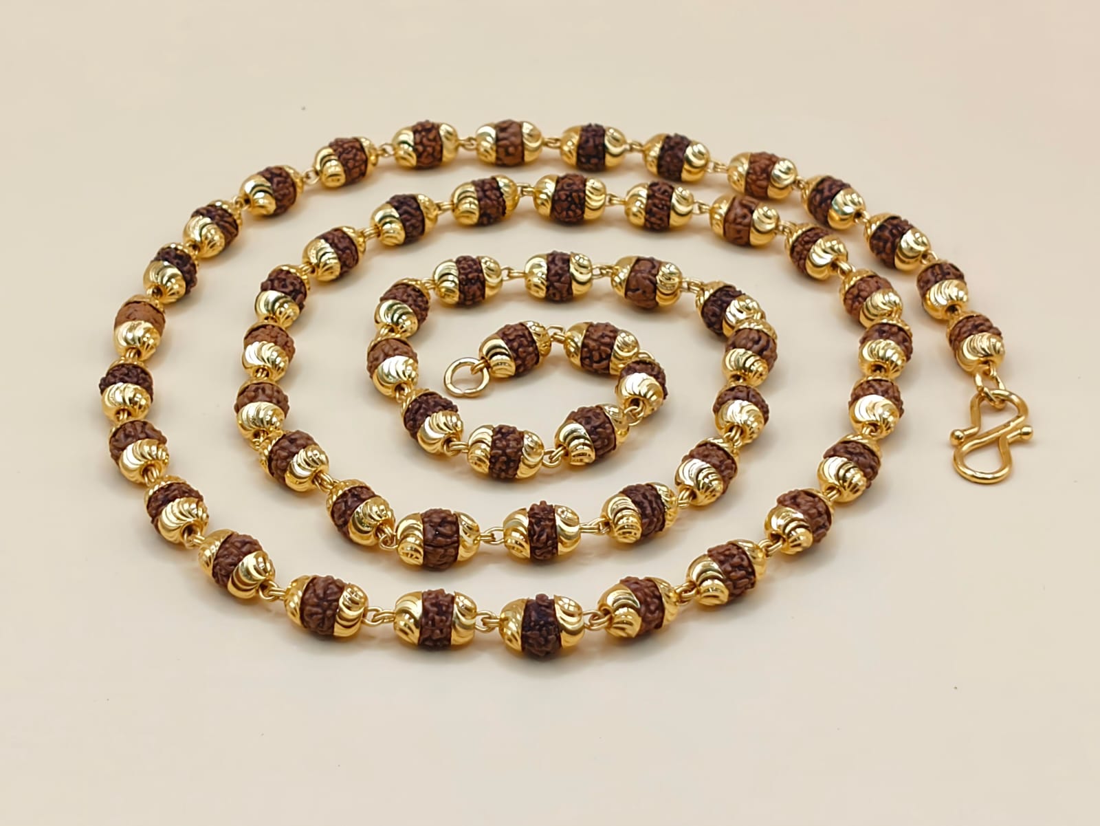 Spiritual Rudraksha Necklace-JS-SNC-0010