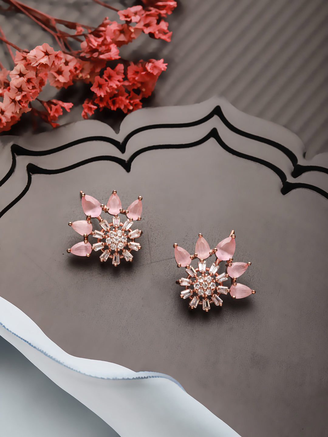 Jazz And Sizzle Gold-Plated Kundan Studded &amp; Beaded Women Classic