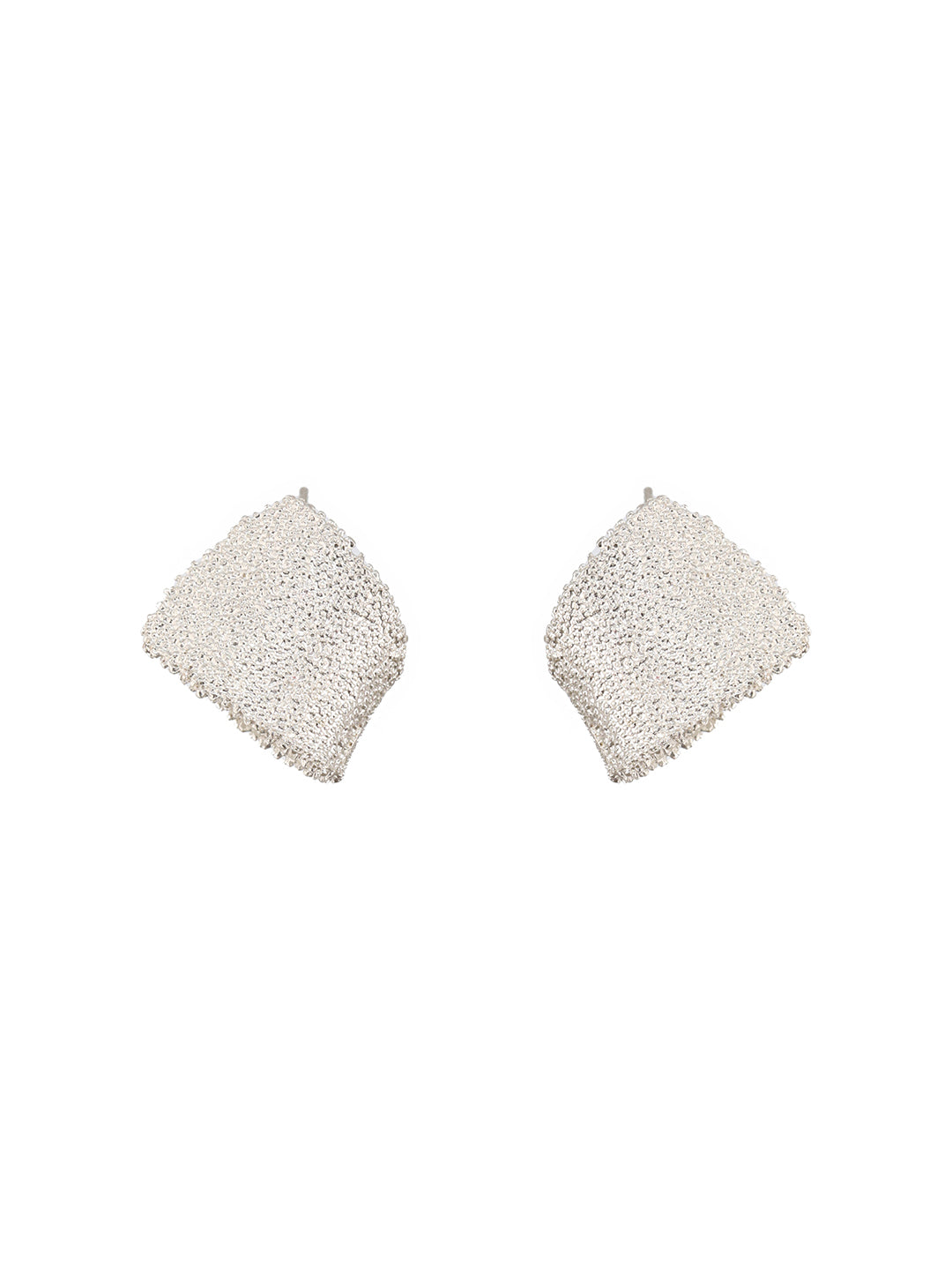 Jazz And Sizzle Set of 2 Textured Half Hoop Earrings (Copy)