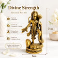 Divine Hanuman Ji Idol with Gada | Strength, Protection & Blessings ( Gold Plated )