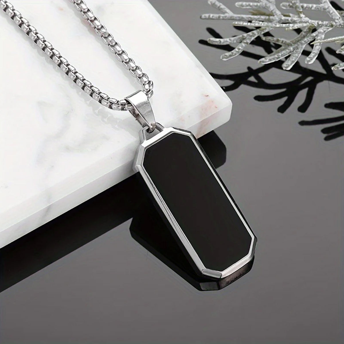 Jazz and Sizzle Combo Set Of 3 Men Pendant Locket Necklace Silver Plated