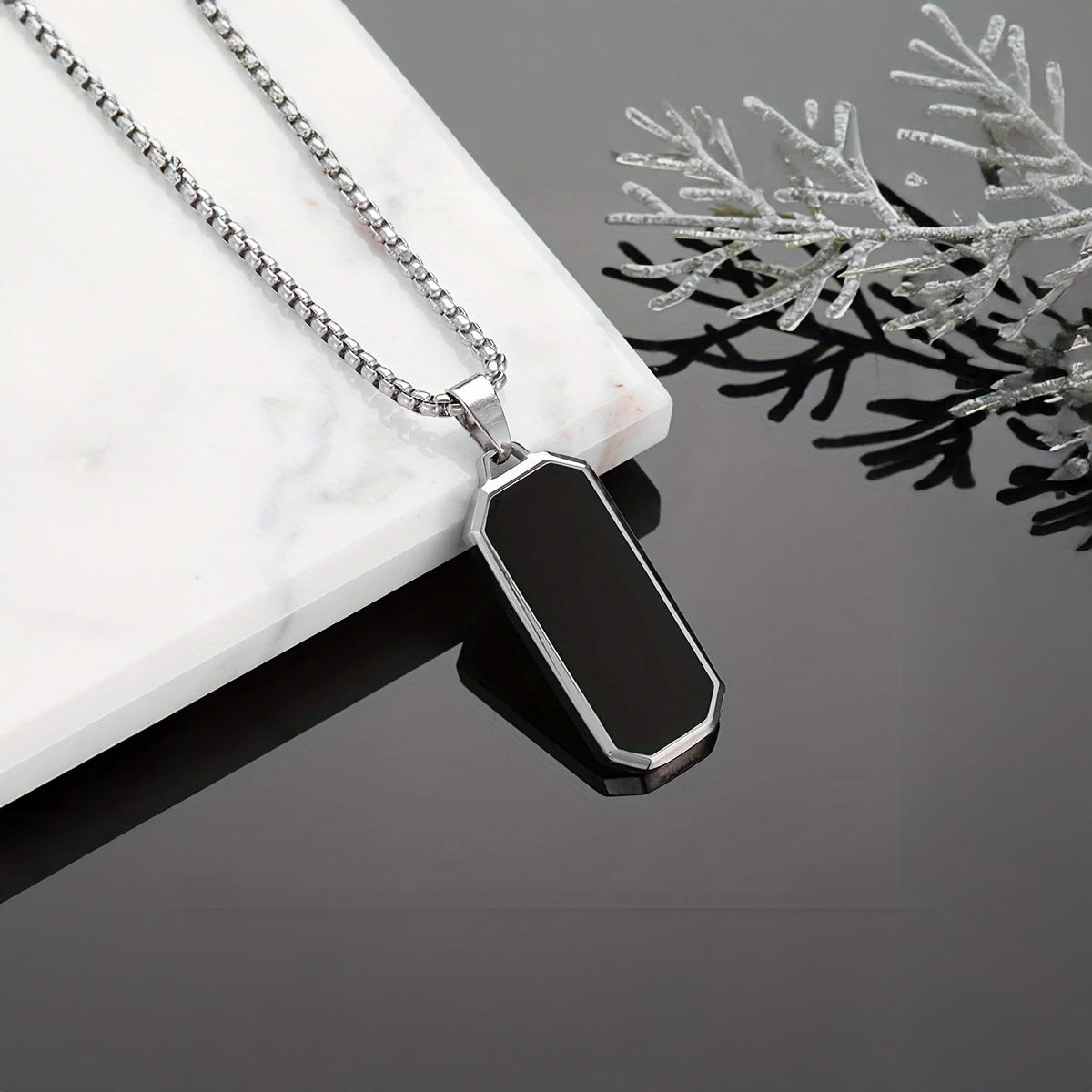 Jazz and Sizzle Silver-Plated Necklace Combo For Men 3in1