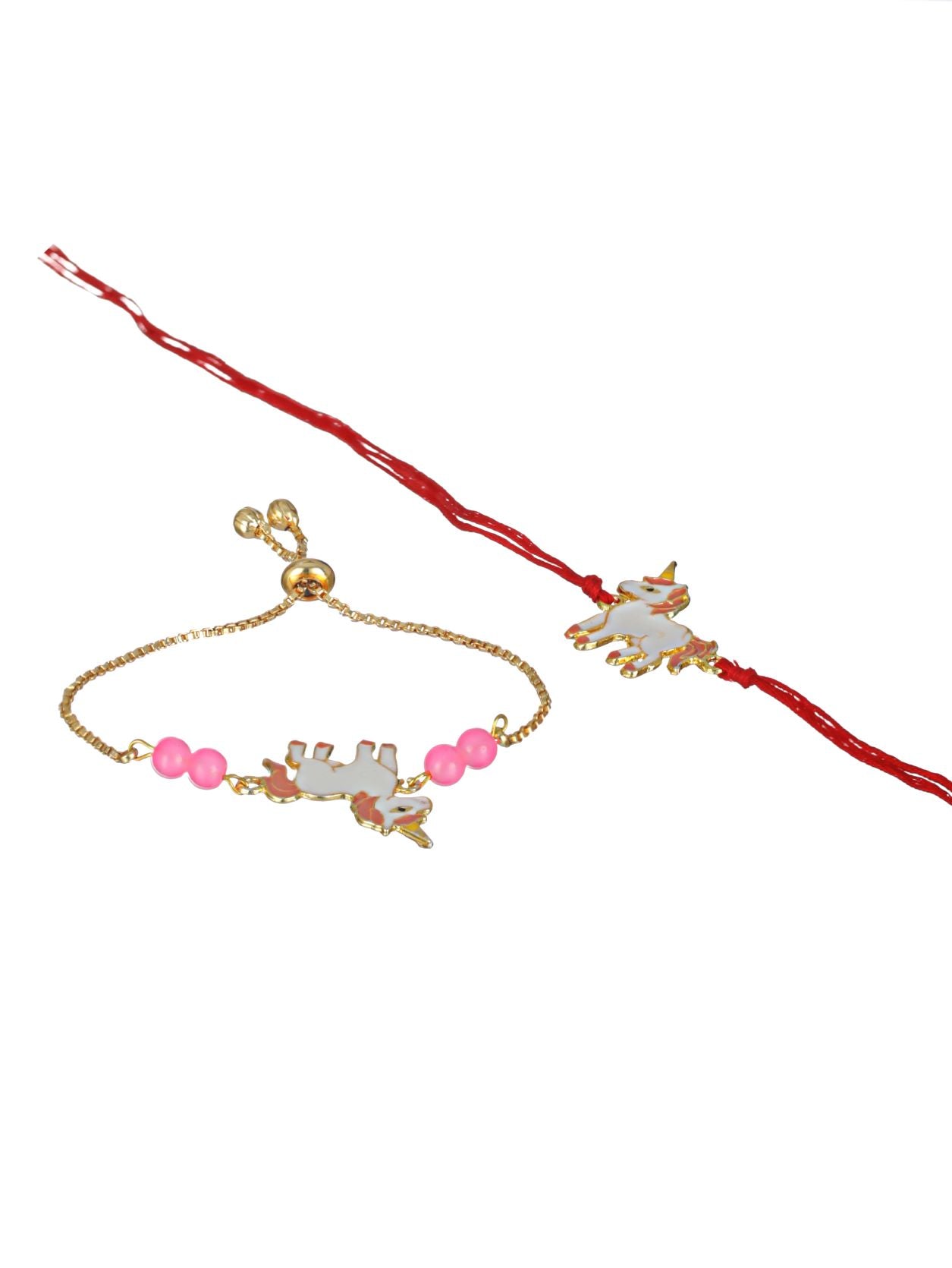 Kids Unicorn Themed Rakhi Set Of 2