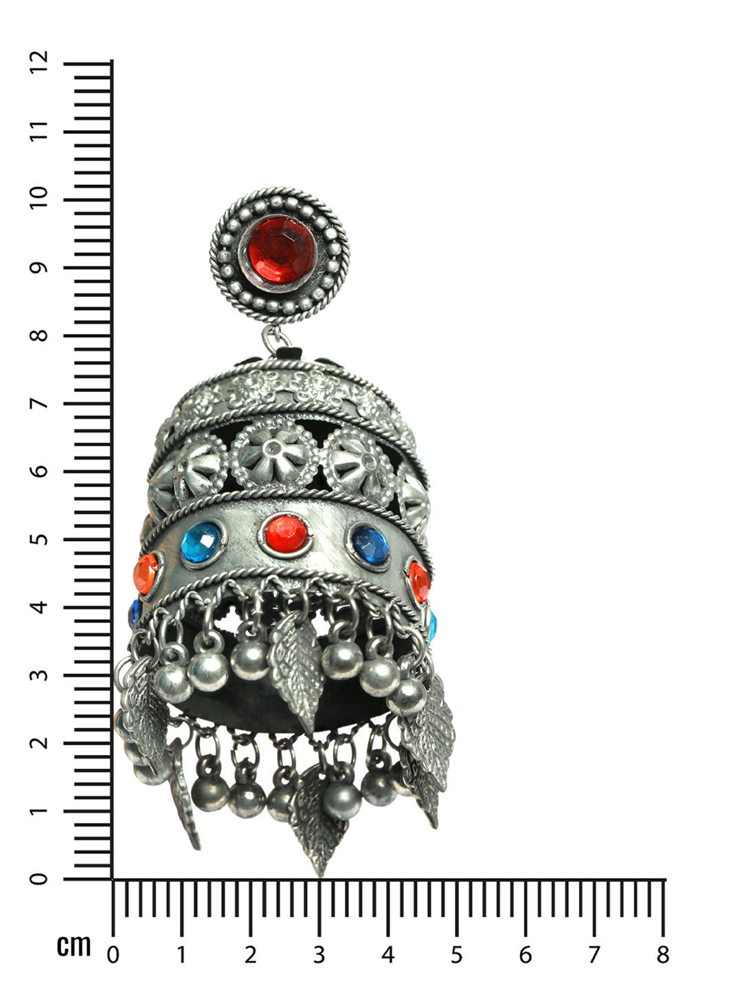 Multicoloured Contemporary Jhumkas - Jazzandsizzle