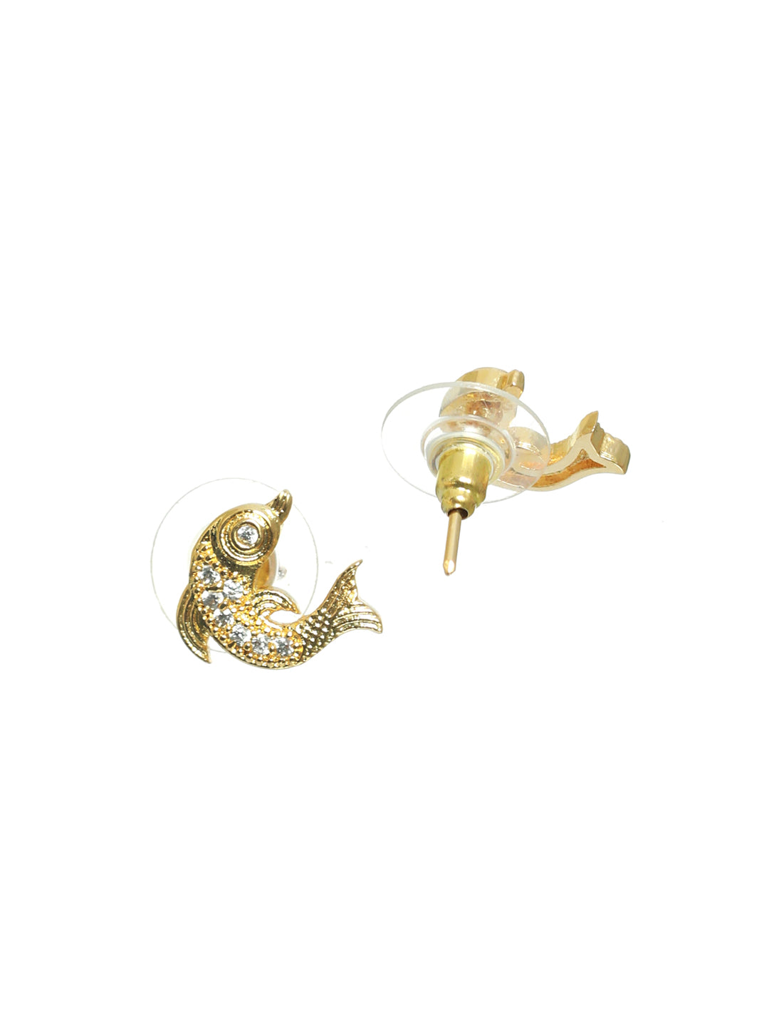 Gold-Plated Handcrafted AD Stone-Studded Adjustable Ganesh Jewellery Set