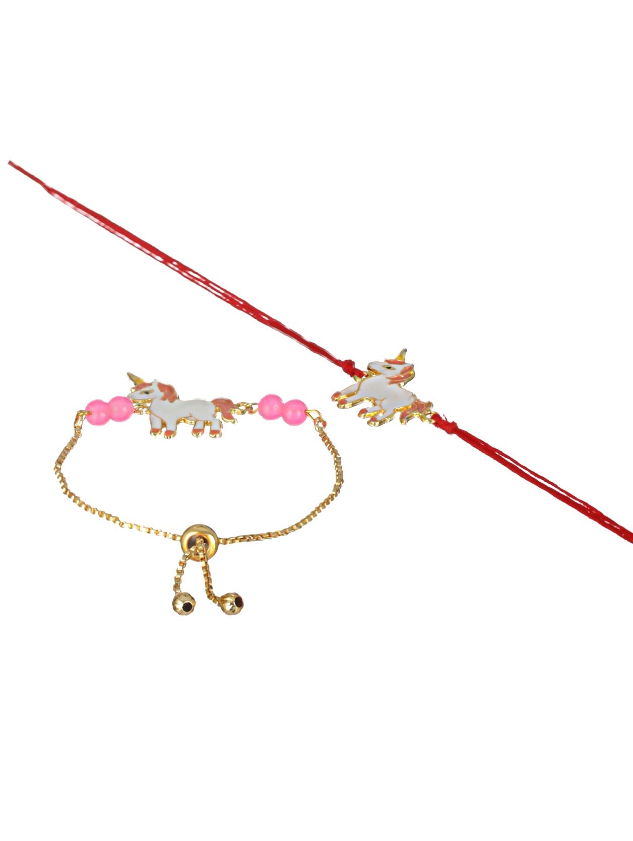 Kids Unicorn Themed Rakhi Set Of 2