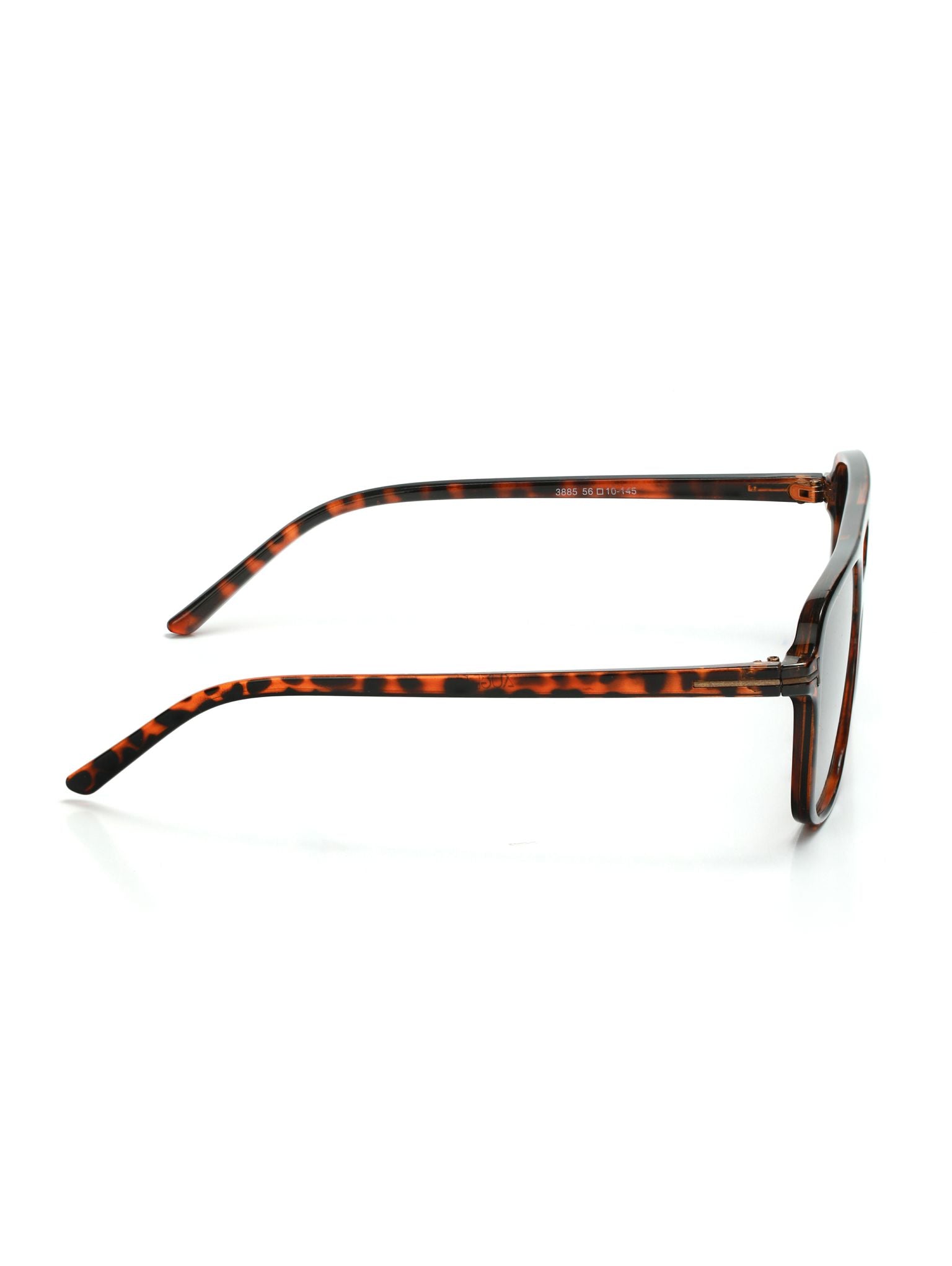 Retro Vintage Pilot Abstract Womens Brown Sunglasses UV400 Protected Medium size - Jazzandsizzle